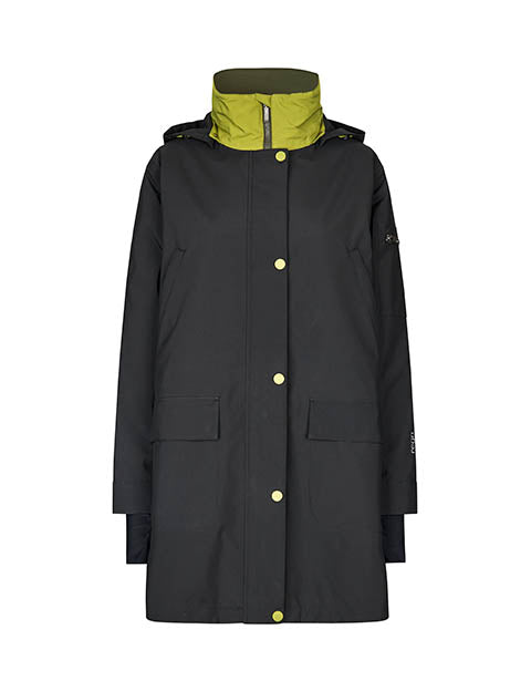 Isolde - Black - Warm Quilted Lining