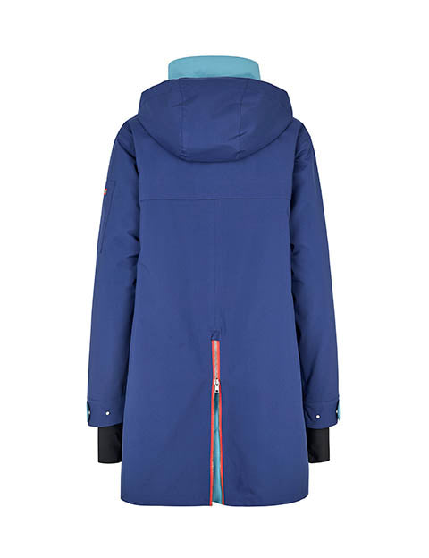 Isolde - Blue - Warm Quilted Lining