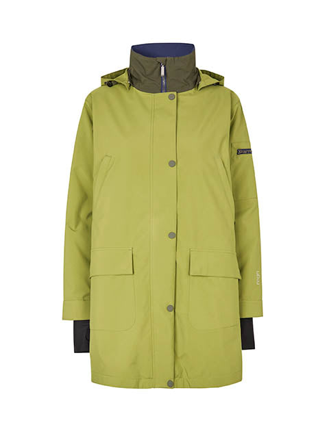 Isolde - Green - Warm Quilted Lining