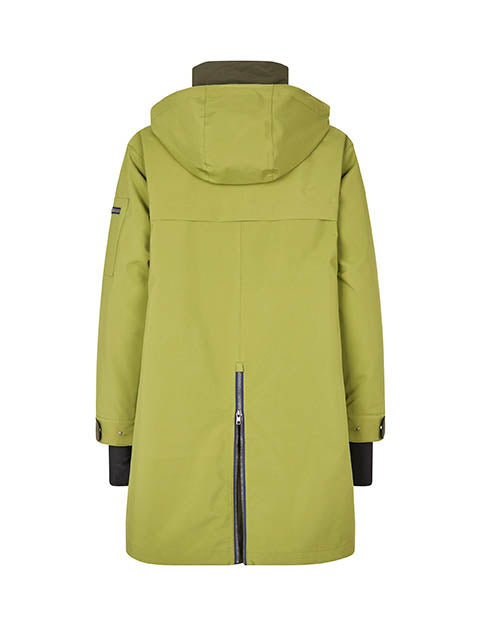 Isolde - Green - Warm Quilted Lining