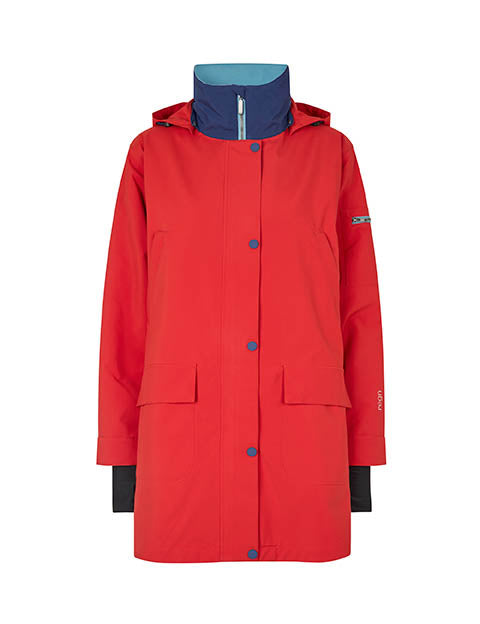 Isolde - Red - Warm Quilted Lining