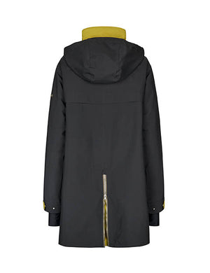 Isolde - Black - Warm Quilted Lining