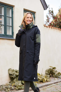 Eveline Black - Warm quilted lining